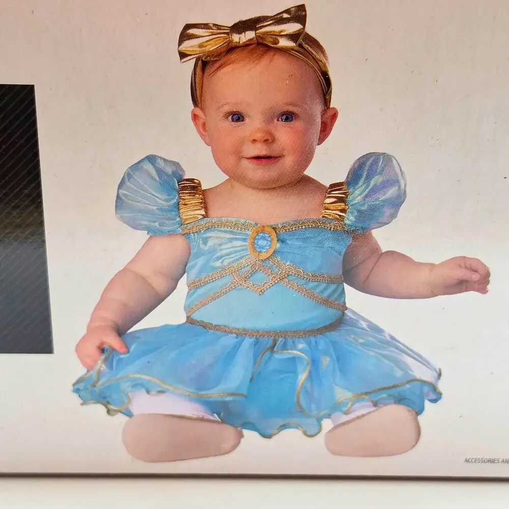 Way to Celebrate Infant Mystical Desert Princess Halloween Costume Blue 6-12M